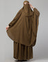 Muslim 3 pcs set of Abaya Khimer and Nose piece Additional Angles